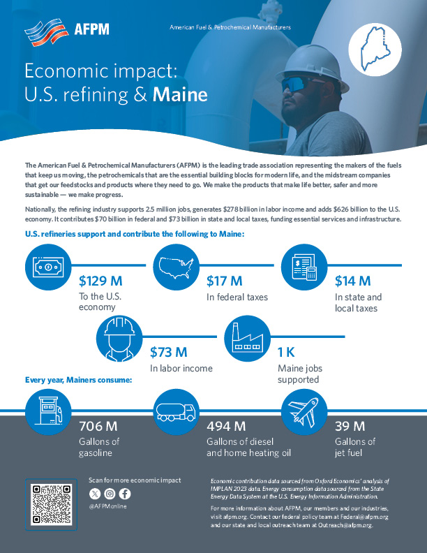 Maine State One Pager