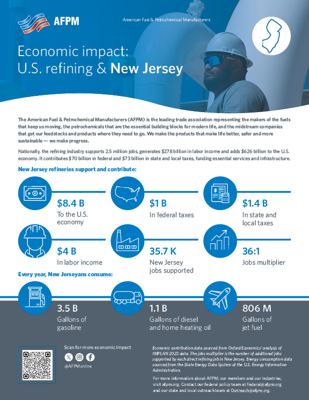 New Jersey State One Pager