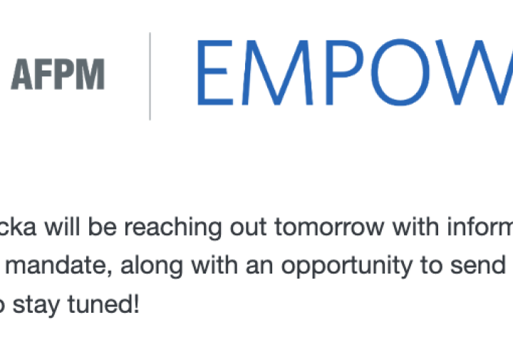 EMPOWER newsletter screenshot