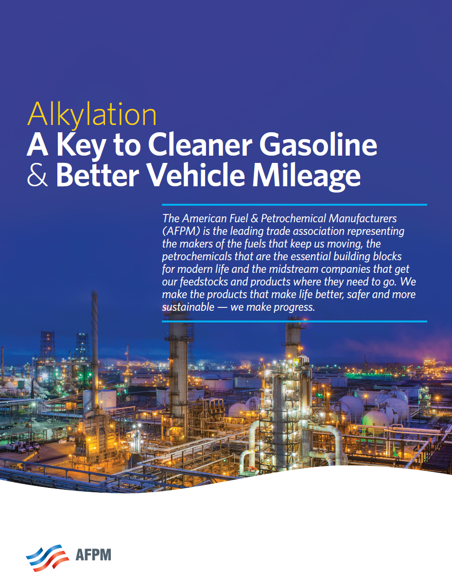 Alkylation: A Key to Cleaner Gasoline & Better Vehicle Mileage